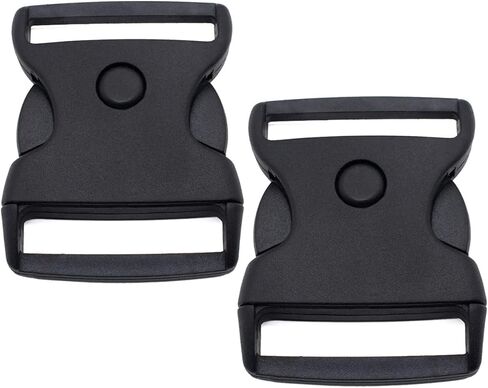 ليثرفست مشبك تثبيت ثلاثي مقاس 2 انش، نظام مشبك بديل لحزام شديد التحمل مقاس 2 انش، مشابك تثبيت سريعة الفك الجانبية، عبوة من قطعتين in Kuwait