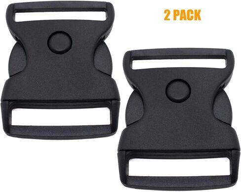 ليثرفست مشبك تثبيت ثلاثي مقاس 2 انش، نظام مشبك بديل لحزام شديد التحمل مقاس 2 انش، مشابك تثبيت سريعة الفك الجانبية، عبوة من قطعتين in Kuwait