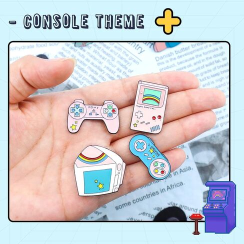 مجموعة دبابيس زينة لطيفة للالعاب من 7 قطع، دبابيس بروش بتصميم كرتوني ليفيون لتزيين الملابس والشنط والجاكيتات والاكسسوارات والحرف اليدوية للنساء والرجال والزنك بدون احجار كريمة, الزنك, بدون أحجار كريمة in Kuwait