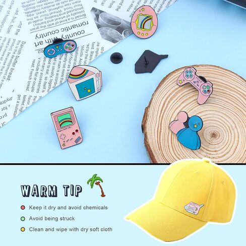 مجموعة دبابيس زينة لطيفة للالعاب من 7 قطع، دبابيس بروش بتصميم كرتوني ليفيون لتزيين الملابس والشنط والجاكيتات والاكسسوارات والحرف اليدوية للنساء والرجال والزنك بدون احجار كريمة, الزنك, بدون أحجار كريمة in Kuwait