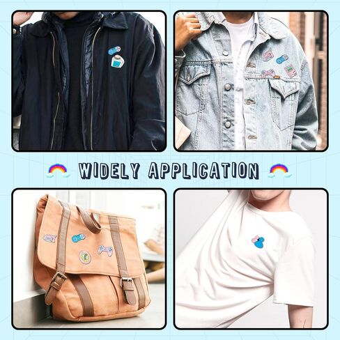 مجموعة دبابيس زينة لطيفة للالعاب من 7 قطع، دبابيس بروش بتصميم كرتوني ليفيون لتزيين الملابس والشنط والجاكيتات والاكسسوارات والحرف اليدوية للنساء والرجال والزنك بدون احجار كريمة, الزنك, بدون أحجار كريمة in Kuwait