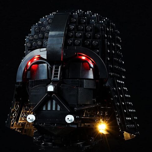 مجموعة مصابيح LED متوافقة مع خوذة Lego Darth Vader 75304، إضاءة لمكعبات البناء Lego 75304 [نموذج 75304 غير متضمن] in Kuwait