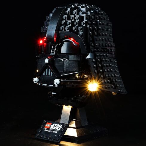 مجموعة مصابيح LED متوافقة مع خوذة Lego Darth Vader 75304، إضاءة لمكعبات البناء Lego 75304 [نموذج 75304 غير متضمن] in Kuwait