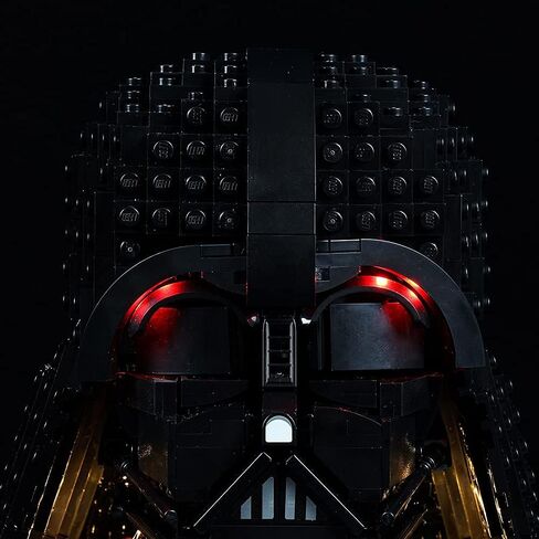 مجموعة مصابيح LED متوافقة مع خوذة Lego Darth Vader 75304، إضاءة لمكعبات البناء Lego 75304 [نموذج 75304 غير متضمن] in Kuwait