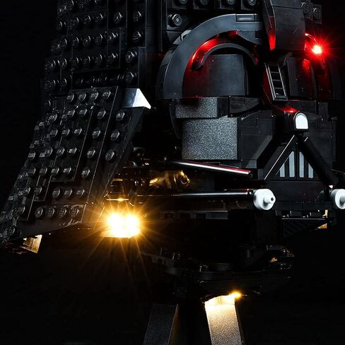 مجموعة مصابيح LED متوافقة مع خوذة Lego Darth Vader 75304، إضاءة لمكعبات البناء Lego 75304 [نموذج 75304 غير متضمن] in Kuwait
