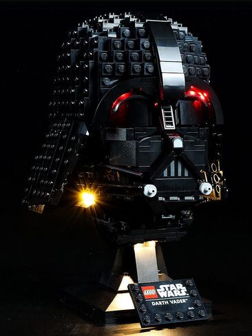 مجموعة مصابيح LED متوافقة مع خوذة Lego Darth Vader 75304، إضاءة لمكعبات البناء Lego 75304 [نموذج 75304 غير متضمن] in Kuwait