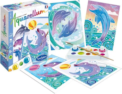 سينتو سفير SEN6000 Aquarellum Dolphins Magic Canvas in Kuwait