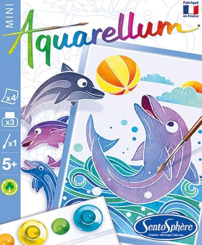 سينتو سفير SEN6000 Aquarellum Dolphins Magic Canvas in Kuwait