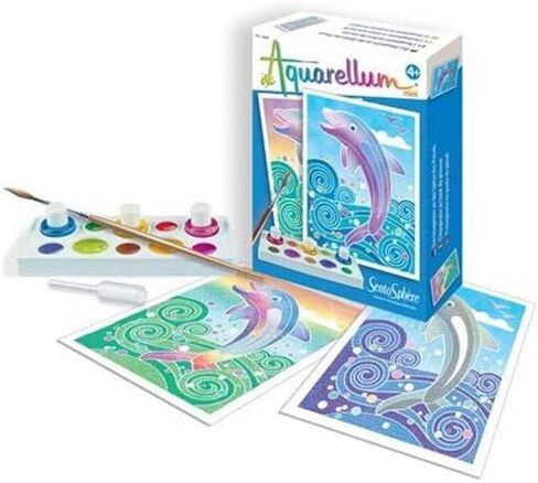 سينتو سفير SEN6000 Aquarellum Dolphins Magic Canvas in Kuwait