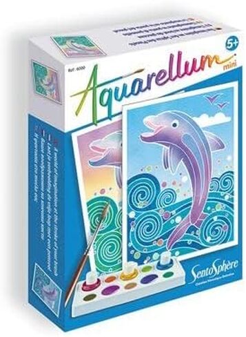 سينتو سفير SEN6000 Aquarellum Dolphins Magic Canvas in Kuwait