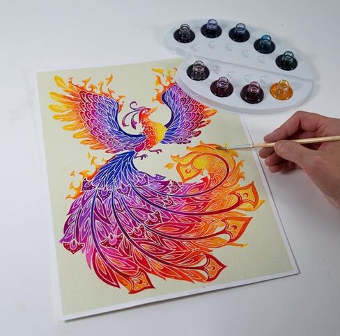 سينتوسفير مجموعة لوحات "Aquarellum GM Mythical Animals" 3906390 in Kuwait