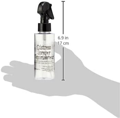 Ranger TDA47414 Tim Holtz Distress Sprayer, 2 oz, Silver, Black in Saudi Arabia
