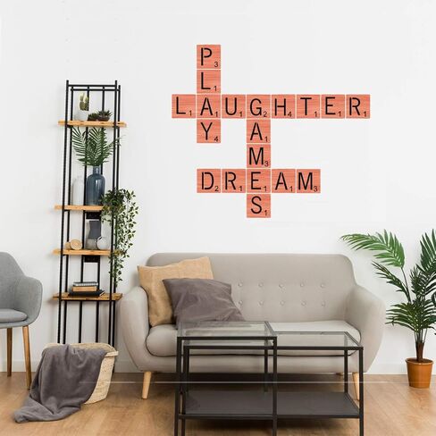 3 Inch Scrabble Letters Stencil for Painting on Wood Laser Cut Painting Stencil for Family Names& DIY Projects,Home Wall Decor in Saudi Arabia