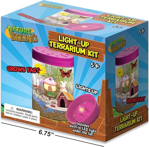 مجموعة الحيوانات الأليفة المضيئة من ناتشر باوند مع إضاءة LED للأطفال - تتضمن موضوع حيوان الجرو - مجموعة العلوم والتقنية والهندسة والهندسة والرياضيات للأولاد والبنات - هدايا زراعية للزراعة للأطفال in Kuwait