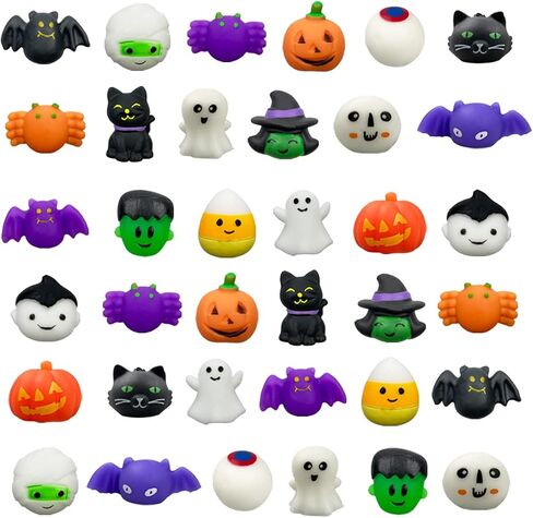 Jofan 36 PCS Easter Mochi Squishy Toys Stress Relief Squishies for Kids Boys Girls Toddlers Easter Basket Stuffers Egg Fillers Gifts Party Favors in Saudi Arabia