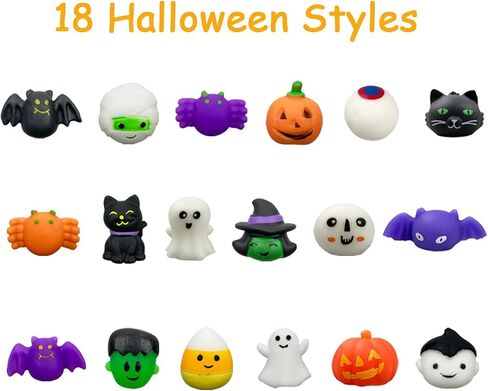 Jofan 36 PCS Easter Mochi Squishy Toys Stress Relief Squishies for Kids Boys Girls Toddlers Easter Basket Stuffers Egg Fillers Gifts Party Favors in Saudi Arabia