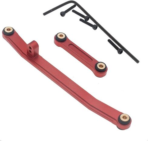 Aluminum Steering Rod Tie Links for AXIAL SCX24 AXI90081 AXI00001 AXI00002 AXI00005 AXI00006 Upgrades 1/24 RC Crawler Car in Saudi Arabia