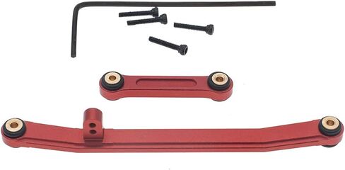 Aluminum Steering Rod Tie Links for AXIAL SCX24 AXI90081 AXI00001 AXI00002 AXI00005 AXI00006 Upgrades 1/24 RC Crawler Car in Saudi Arabia
