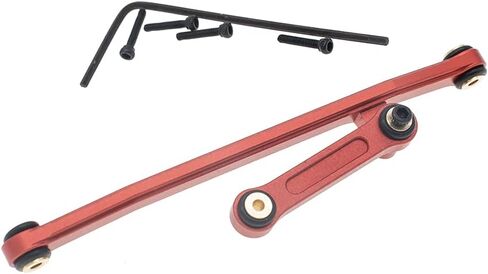 Aluminum Steering Rod Tie Links for AXIAL SCX24 AXI90081 AXI00001 AXI00002 AXI00005 AXI00006 Upgrades 1/24 RC Crawler Car in Saudi Arabia