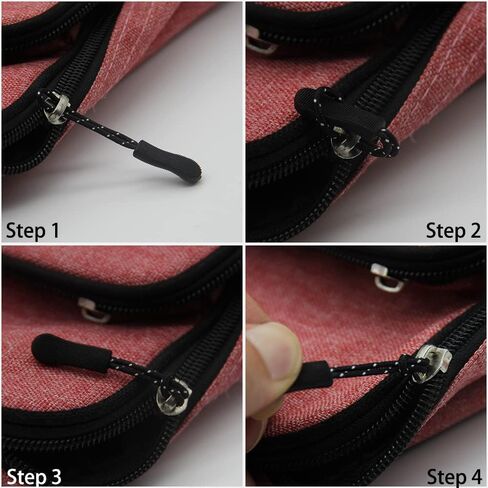 سحاب سحب بديل لسحّاب سحب علامات التبويب وأسلاك سحاب مجموعات إصلاح سحاب قابلة للفصل لحقائب الملابس والسترات والمحافظ المناسبة للثقوب الصغيرة D 1.0 مم (4 قطع برونزية) in Kuwait