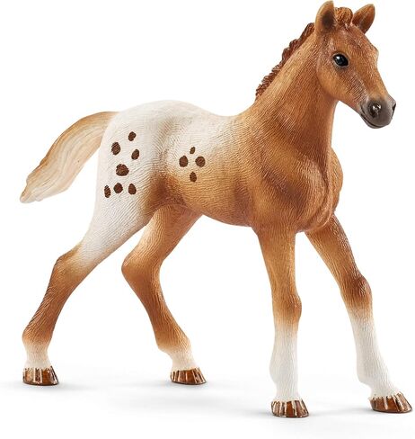 Schleich Horse Club, 11-Piece Playset, Horse Toys for Girls and Boys 5-12 years old Lisa’s Tournament Training with Appaloosas in Saudi Arabia