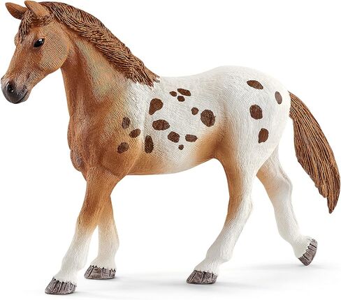 Schleich Horse Club, 11-Piece Playset, Horse Toys for Girls and Boys 5-12 years old Lisa’s Tournament Training with Appaloosas in Saudi Arabia