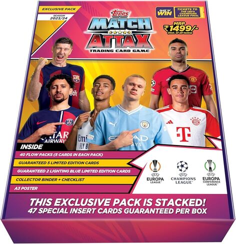 توبس لعبة بطاقات مباراة اتاكس 23/24 من دوري ابطال اوروبا (حزمة حصرية) in Kuwait