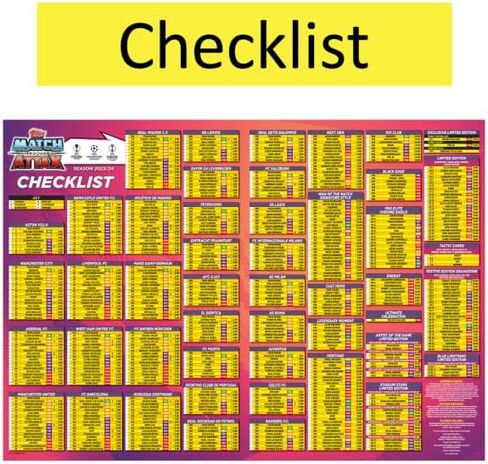 توبس لعبة بطاقات مباراة اتاكس 23/24 من دوري ابطال اوروبا (حزمة حصرية) in Kuwait