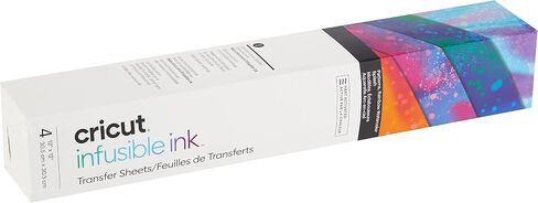 Cricut Patterns, Rainbow Watercolor Splash (4 ct) Infusible Ink Transfer Sheets in Saudi Arabia
