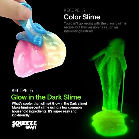 Kicko Slime Making Set Ultimate DIY - 56 Piece Slime Kit with Storage Box - Fluffy, Beads, Glitter, Glue, Glow in The Dark, Color Dyes - for Boys, Girls, Party Favors in Saudi Arabia