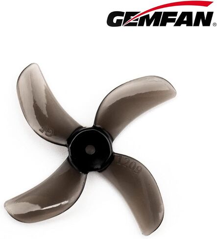 Gemfan 31mm 1209 4-Blade PC Propeller for RC FPV Freestyle Tinywhoop Drones DIY Parts (1.5mm) in Kuwait