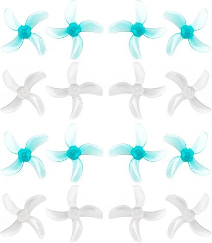 Gemfan 31mm 1209 4-Blade PC Propeller for RC FPV Freestyle Tinywhoop Drones DIY Parts (1.5mm) in Kuwait