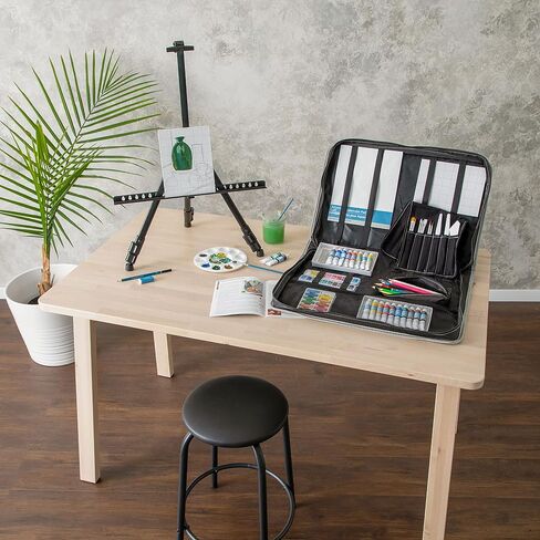 MICHAELS 101 Piece Deluxe Easel Art Set by Artist's Loft™ Necessities™ in Saudi Arabia