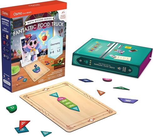 Osmo Math Wizard: Magical Workshop, Ages 6-8, Addition & Subtraction Game | Osmo base required (sold separately). Curriculum-inspired game teaching addition & subtraction, grades 1-2, ages 6-8 in Saudi Arabia