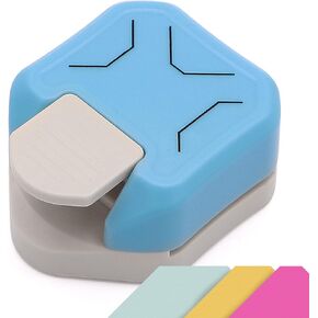 3 in 1 Corner Rounder Punch, 4mm 7mm 10mm 3 Way Corner Cutter for Paper Craft, Laminate, DIY Projects, Photo Cutter, Card Making and Scrapbooking