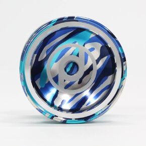 Whiplash Yo-Yo - Professional Responsive Metal YoYo (Black Gold Speckle)
