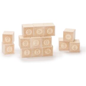 Uncle Goose Alphablanks Numbers Blocks - Made in The USA