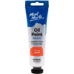 Mont Marte Oil Paint Premium, 3.4 US fl.oz (100ml) Tube,Titanium White, Heavy Body Paint, Artist Quality, Good Coverage, Excellent Tinting Strength, Ideal for Painting Canvas in Saudi Arabia