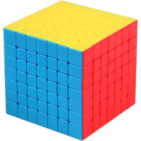 مكعب سرعة Willking Moyu Meilong 8x8 بدون ملصقات Mofang Jiaoshi 8x8x8 المكعب السحري ألغاز مكعبات الفصول الدراسية MF8 ألعاب تعليمية سريعة