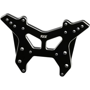 KYX Racing CNC Machined Aluminum Front Shock Tower Upgrades Parts Accessories for RC Crawler Car ARRMA 1/8 KRATON 4WD in Kuwait