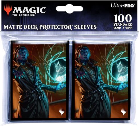 Ultra PRO - Magic: The Gathering - Streets of New Capenna 100ct Card Sleeves V3 - Protect Your Cards with ChromaFusion Technology and Prevent Wear and Tear on Your Collectible Cards in Saudi Arabia