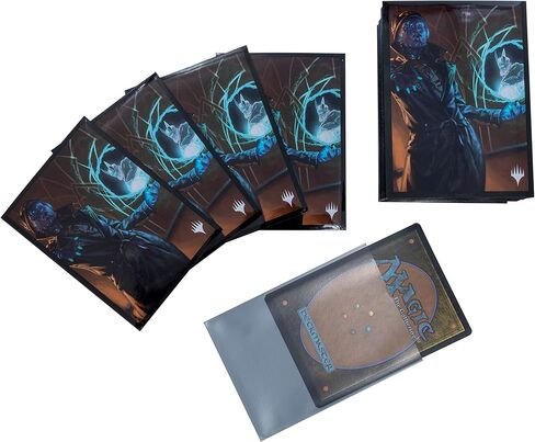 Ultra PRO - Magic: The Gathering - Streets of New Capenna 100ct Card Sleeves V3 - Protect Your Cards with ChromaFusion Technology and Prevent Wear and Tear on Your Collectible Cards in Saudi Arabia