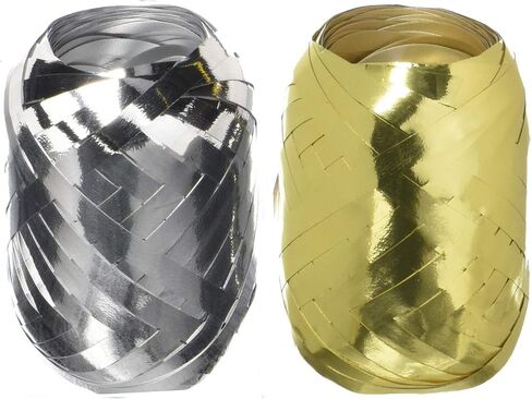 Berwick Splendorette - Mini-Keg 2-Pack Bundle - Glitter Silver + Glitter Gold - 3/16in x 66 feet Each in Saudi Arabia
