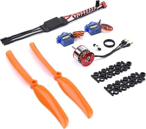 محرك FPVDrone CF2822 1200 كيلو فولت مع توفير داعم + 30 أمبير BLheli ESC + محرك مؤازر SG90 + مروحة 8060 لطائرة التحكم عن بعد in Kuwait