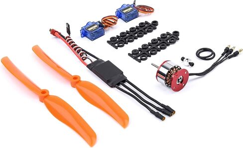 محرك FPVDrone CF2822 1200 كيلو فولت مع توفير داعم + 30 أمبير BLheli ESC + محرك مؤازر SG90 + مروحة 8060 لطائرة التحكم عن بعد in Kuwait