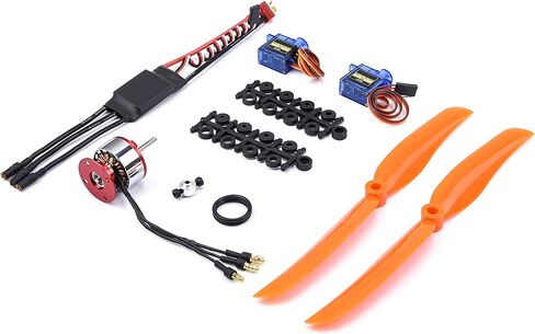 محرك FPVDrone CF2822 1200 كيلو فولت مع توفير داعم + 30 أمبير BLheli ESC + محرك مؤازر SG90 + مروحة 8060 لطائرة التحكم عن بعد in Kuwait