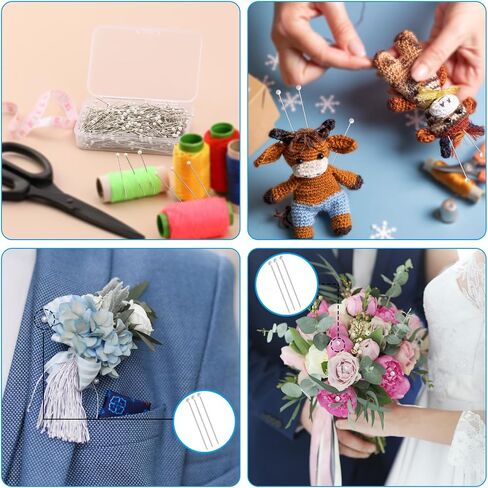 500PCS Pearled Head Straight Pins, Sewing Pins for Fabric, White Straight Head Pins, Map Pin, Fixed Sewing Marker Needle for Crafting Dressmaker Jewelry DIY Craft and Sewing Wedding Flower Decorations in Saudi Arabia