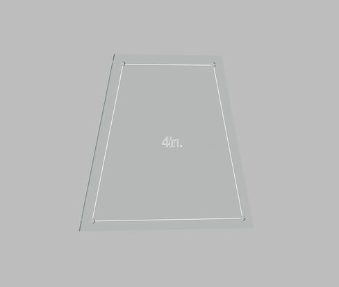 مجموعة قوالب درزات لمكعبات البهلوان، 20.32 سم، 17.78 سم، 15.24 سم، 10.16 سم، 7.62 سم، 2.54 سم مع 1/4 بوصة in Kuwait