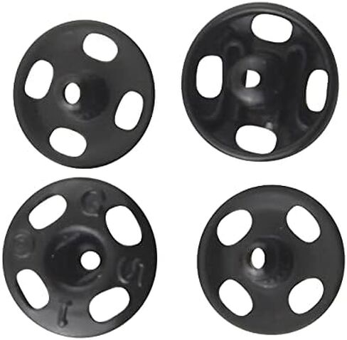 ALLinONE 8mm Sew-on Metal Snap Buttons Snaps Fasteners Press Studs Buttons for DIY Craft Clothing (Antique Bronze) in Kuwait