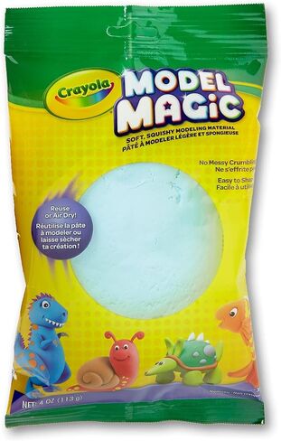 Crayola Model Magic, Aquamarine, Modeling Clay Alternative, 4oz in Saudi Arabia